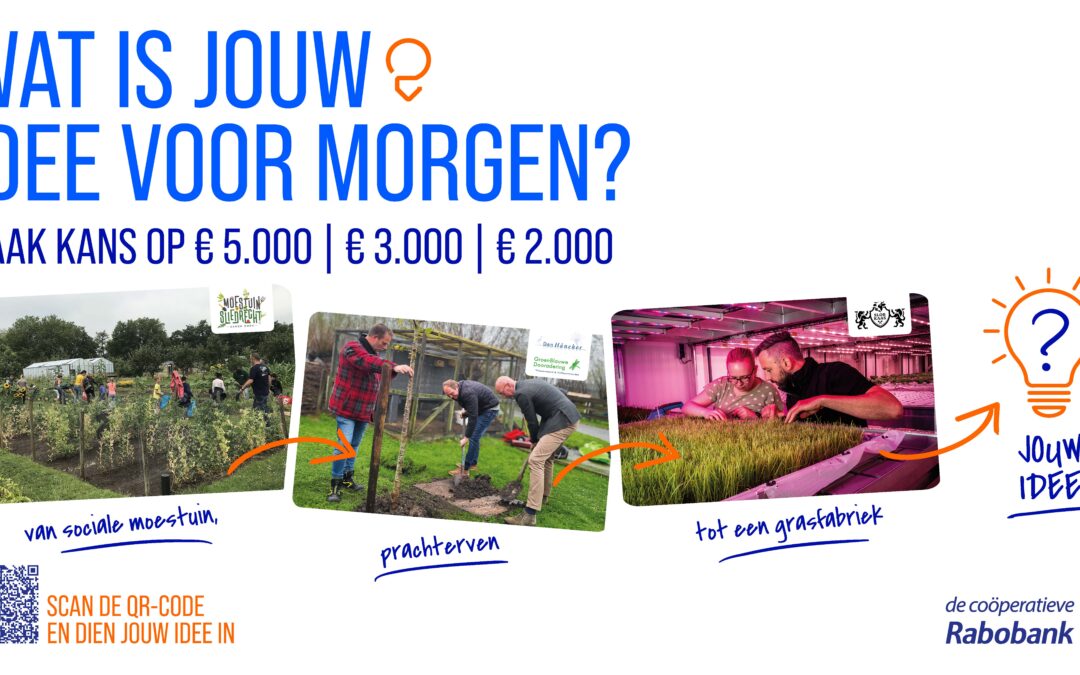 Fokveedagactie: €10.000 voor vernieuwende ideeën